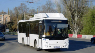 Новые автобусы зашли в посёлок Айкаван под Симферополем