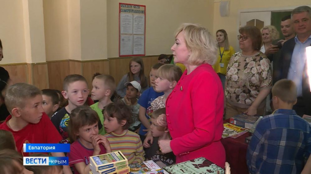 Дети из Запорожской области приехали в Крым на оздоровление