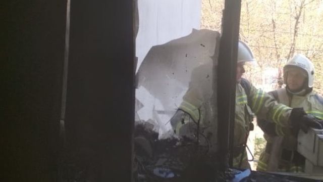 В Джанкойском районе на пожаре спасли двух человек