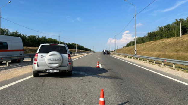 Под Севастополем женщина за рулем легковушки врезалась в машину водителя-инвалида