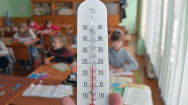 В школах и детских садах Крыма не соблюдается температурный режим