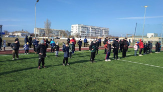 Крымчане вышли 1 января на зарядку