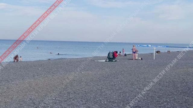 Отдыхающие вернулись на пляж Новофёдоровки