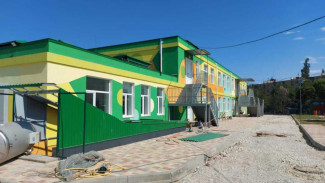 К концу подходит реконструкция детского сада в Феодосии