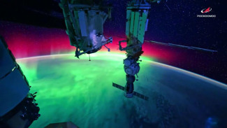 Космонавты с МКС поздравили россиян с наступающим Новым годом