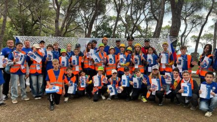 В «Артеке» провели поисковые учения для детей