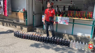 Более 100 литров опасного алкоголя изъяли в Алупке