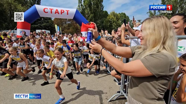 Юбилейный забег «Кросс нации» состоялся в Симферополе