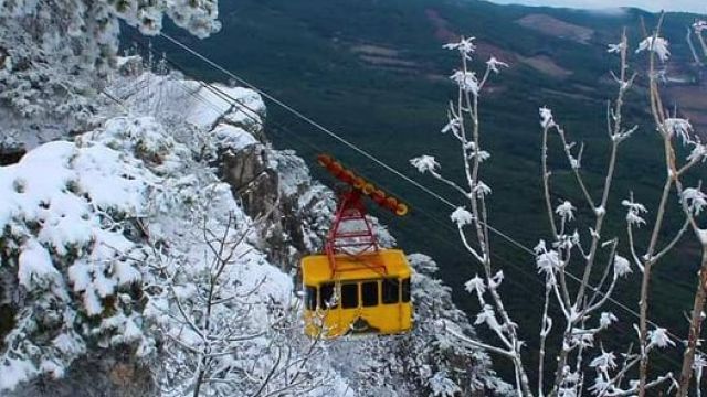 Крымская канатная дорога закроется с февраля по май