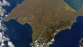 Севастопольский космонавт сфотографировал Крым с орбиты Земли