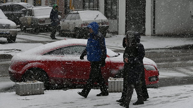 На Крым обрушатся аномальный мороз и сильные метели