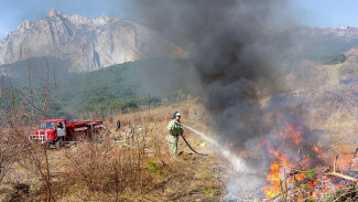 В Крыму объявлена чрезвычайная пожарная опасность