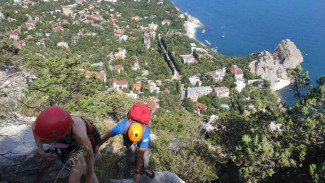 Туристка заблудилась в горах Крыма 