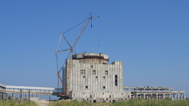 Здание Крымской атомной электростанции будет снесено