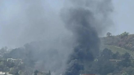 В Алупке потушили горящий трансформатор