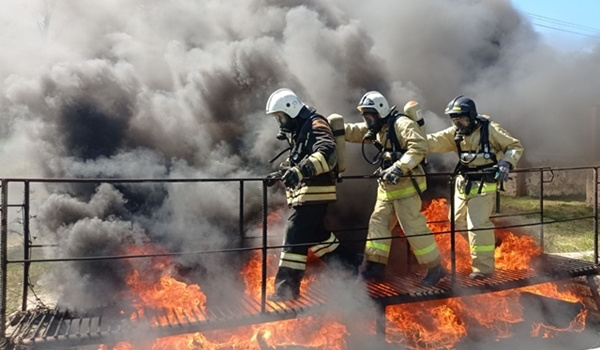 Пожарная охрана Крыма празднует 8-летие