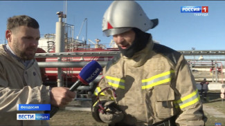В Феодосии «загорелась» городская нефтебаза