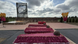 В Крыму прошла церемония захоронения бойцов Красной армии