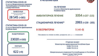 Смертность от коронавируса в Крыму 14 января 2021