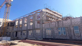 Большую общеобразовательную школу строят в микрорайоне Евпатории