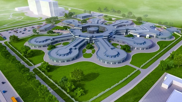 В Крыму построят больницу в форме коронавируса