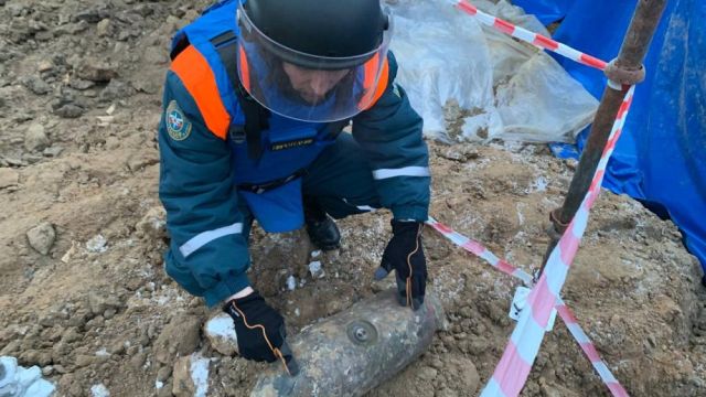 В частном секторе Севастополя обнаружена бомба
