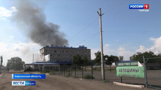 Украинские боевики ударили по одной из самых оживленных трасс Херсона