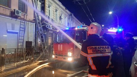 В Ялте полностью потушен пожар в многоквартирном жилом доме