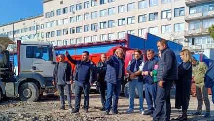 ​​​​​​​На территории Симферопольской городской клинической больницы №7 идет подготовка к строительству модульного приемного отделения