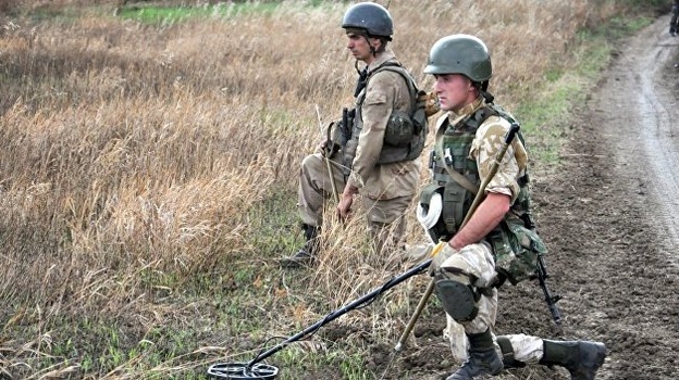 Украина «установила» минное поле недалеко от границы с Крымом