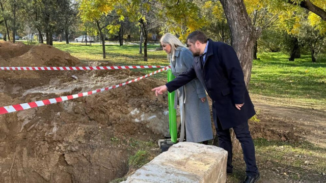 В пгт Грэсовский ремонтируют ливнёвки: посёлок подтапливало из-за дождей больше 30 лет