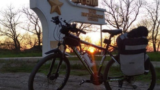 Турист из Тамбовской области на велосипеде доехал до Крыма за 13 дней