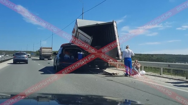 На «Тавриде» под Севастополем произошло ДТП