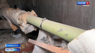 В Симферополе в одной из многоэтажек на улице Лермонтова произошло ЧП