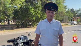 Мотоциклист погиб в ДТП в Керчи