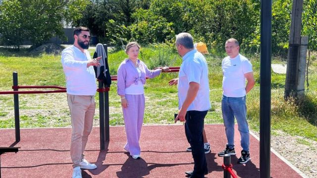 Девять новых спортплощадок установили в Бахчисарайском районе