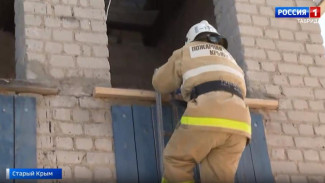 В Крыму определили лучших пожарных 