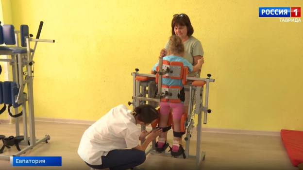 Санаторий в Крыму получил новейшее оборудование для лечения детей с ДЦП