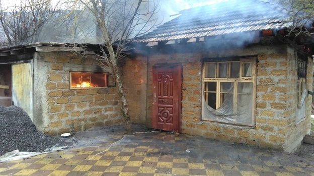 Гостиничный комплекс чудом не сгорел в Бахчисарайском районе