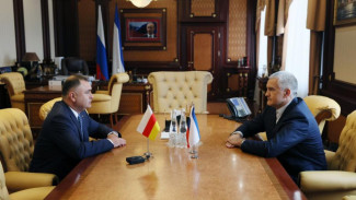 Аксёнов провел встречу с президентом Южной Осетии