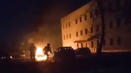 В Симферополе взорвался автомобиль рядом с исправительной колонией