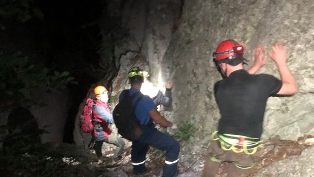 Турист потерялся в горах под Бахчисараем