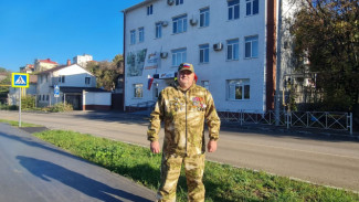 В Севастополе ветерана боевых действий наградили медалями за участие в СВО