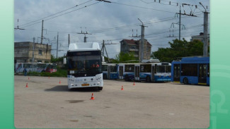 В Севастополе проходит конкурс на звание лучшего водителя троллейбусов