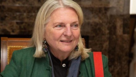 В Крым с визитом прибыла Карин Кнайсль