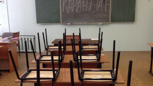 В Крыму по домам распустили почти 2,5 тысячи учеников из-за коронавируса