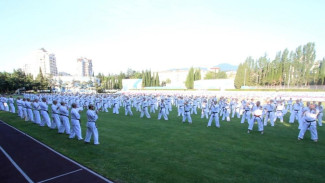 Сборная РФ по каратэ киокушинкай готовится к Чемпионату мира в Алуште