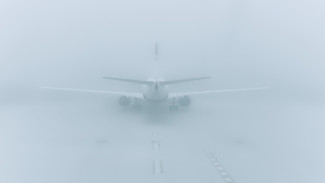 Туман не помешал работе Симферопольского аэропорта