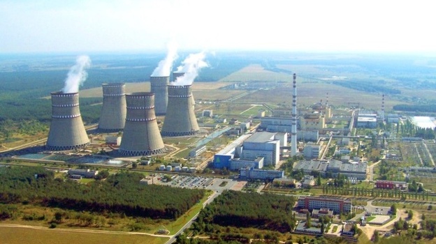 На украинской АЭС отключился энергоблок
