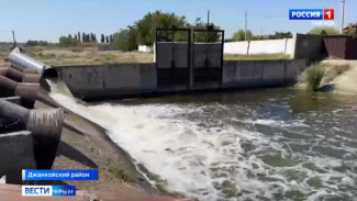 На севере Крыма обновляют насосно-дренажную систему